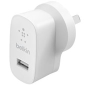 BELKIN BOOST CHARGE WALL CHARGER USBA 12W WHITE