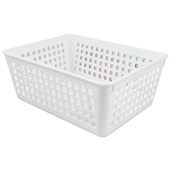 TAURUS BASKET TRAY SMALL WHITE