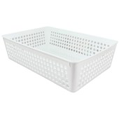 TAURUS BASKET TRAY MEDIUM WHITE