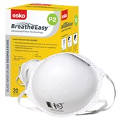 ESKO BREATHE EASY P2 NONVALVED MASK BOX 20