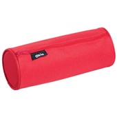 OKIN PENCIL CASE TUBE 210 X 80MM RED