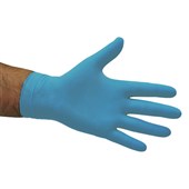 SELFGARD MEDICAL GRADE NITRILE GLOVE POWDER FREE BLUE XL BOX 100