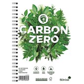 SILVINE CARBON ZERO TWIN WIRE NOTEBOOK A5 60 LEAF