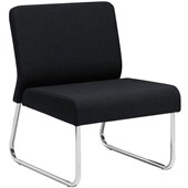 EDEN STATION VISITOR CHAIR MODULAR STRAIGHT KEYLARGO FABRIC UPHOLSTERY
