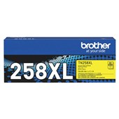 BROTHER TN258XLY HIGH YIELD TONER YELLOW