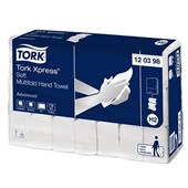 TORK 120398 H2 XPRESS HAND TOWEL MULTIFOLD ADVANCED SOFT 2 PLY CARTON 21