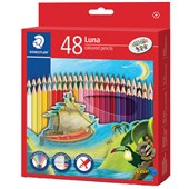 STAEDTLER LUNA COLOURED PENCIL FULL LENGTH PACK 12