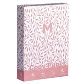 MPH OFFICE COPY PAPER A4 80GSM PACK 500 SHEETS PASTEL PINK