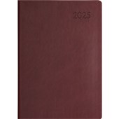 COLLINS DIARY RHAPSODY A53 MAROON WEEK TO VIEW ODD YEAR