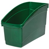 ELIZABETH RICHARDS BOOK STORAGE TUBS PLASTIC DARK GREEN