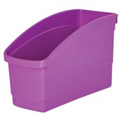 ELIZABETH RICHARDS BOOK STORAGE TUBS PLASTIC PURPLE