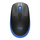 LOGITECH M190 FULL SIZE WIRELESS MOUSE BLUE