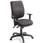EDEN SPORT 350 OFFICE CHAIR HIGH BACK 3 LEVER WITH ARMS KEYLARGO ANTHRACITE