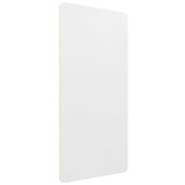 BOYD VISUALS FLOW WHITEBOARD DOUBLE SIDED PORCELAIN L800 X W12 X H1700MM