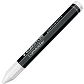 STAEDTLER 236 LUMOCOLOR UNIVERSAL CRAYON OMNIGRAPH PERMANENT WHITE BOX 12