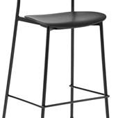 EDEN QUIZ BAR STOOL BLACK