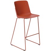 EDEN SCOUT BAR STOOL SLED RUST