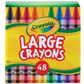CRAYOLA CRAYONS DESK SET LARGE PACK 48