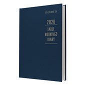 DEBDEN RESTAURANT TABLE BOOKINGS DIARY 2026 A4 BLUE 