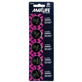 MAXLIFE BATTERY LITHIUM COIN CR2450 PRO SERIES PACK 5