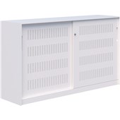 FORTIS STORAGE SLIDING DOOR CABINET LOCKING H1020 X L1800MM WHITE