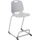 EDEN SPARK LAB STOOL STACKABLE SMOKE