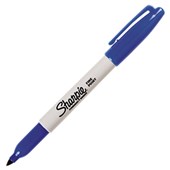 SHARPIE PERMANENT MARKER FINE BULLET 10MM BLUE