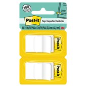 POSTIT 680WE2 FLAGS WHITE TWIN PACK 100