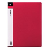 FM DISPLAY BOOK 10 POCKET A4 RED