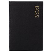 COLLINS DIARY A52 BLACK 2 DAYS PER PAGE ODD YEAR