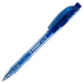 STABILO LINER 308 BALLPOINT PEN RETRACTABLE 045MM BLUE