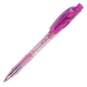 STABILO LINER 308 BALLPOINT PEN RETRACTABLE 045MM PINK