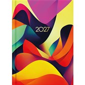 COLLINS DIARY A51 CARNIVAL ASSORTED DESIGNS DAY PER PAGE ODD YEAR