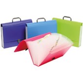 MARBIG EXPANDING FILE PP 26 POCKET FOOLSCAP SUMMER ASSORTED