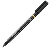 STAEDTLER LUMOCOLOR 319S PERMANENT MARKER SPECIAL BULLET 04MM BLACK