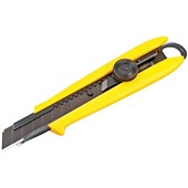 TAJIMA DC500 CUTTER KNIFE SUPER HEAVY DUTY SCREW LOCK YELLOW