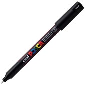 POSCA PC1MR PAINT MARKER BULLET ULTRA FINE 07MM BLACK