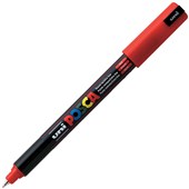 POSCA PC1MR PAINT MARKER BULLET ULTRA FINE 07MM RED