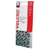 VELCRO BRAND STICKON HOOK AND LOOP DOTS 9MM CLEAR PACK 56