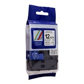 BROTHER COMPATIBLE LABELLING TAPE PTOUCH TZE231 BLACK ON WHITE 12MM X 8M