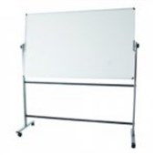 DELI 7882 DOUBLE SIDED ACRYLIC MOBILE WHITEBOARD 900X1200MM