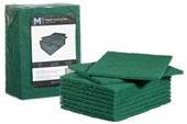 SCOURING PADS MATTHEWS GREEN 150 X 200MM 10PKT