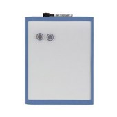 QUARTET BASICS WHITEBOARD 280 X 360MM BLUE FRAME