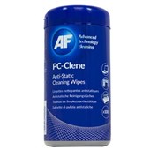 CLEANING WIPES AF PCC100 PCCLENE ANTISTATIC ANTIBACTERIAL TUB100