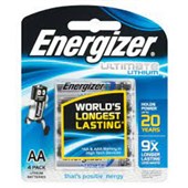 ENERGIZER RECHARGEABLE BATTERY AA PKT4