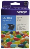 BROTHER LC40C INK CARTRIDGE CYAN