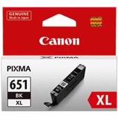 CANON CLI651XLBK INK CARTRIDGE HIGH YIELD BLACK