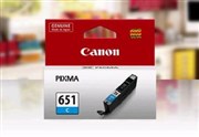 CANON CLI651C INK CARTRIDGE CYAN