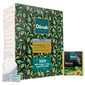 DILMAH TEA BAGS EARL GREY INDIVIDUALLY FOIL ENVELOPED BOX 100