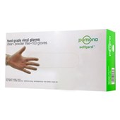 SELFGARD DISPOSABLE GLOVE VINYL POWDER FREE FOOD GRADE MEDIUM BOX 100